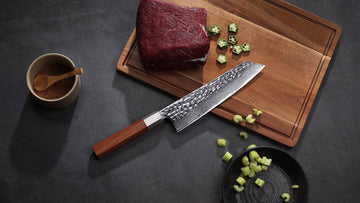 Master Every Cut with the YOTSUBA Damascus Gyuto Knife