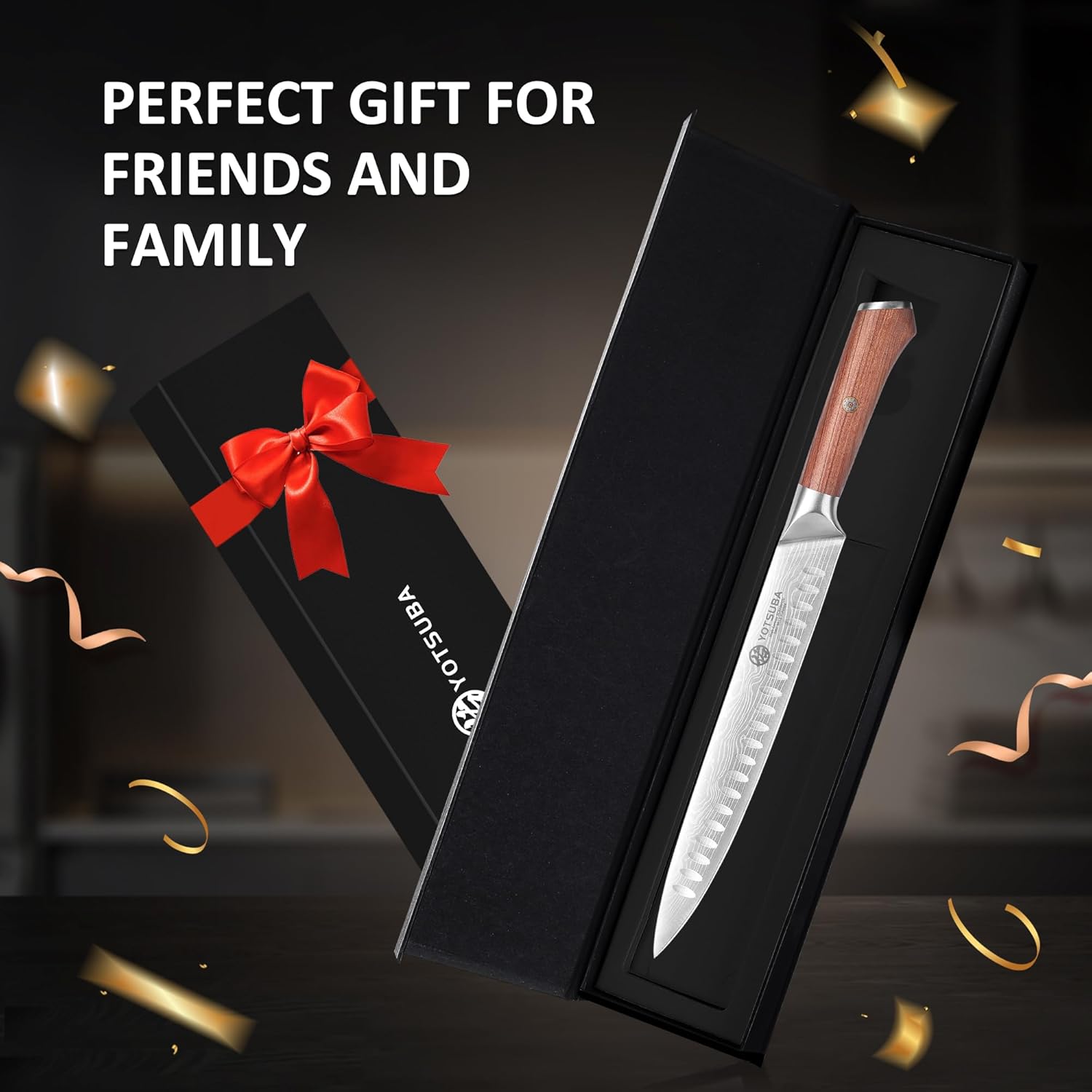 Yotsuba carving knife in premium gift box packaging